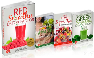 Liz Swann Miller Red Smoothie Detox Factor